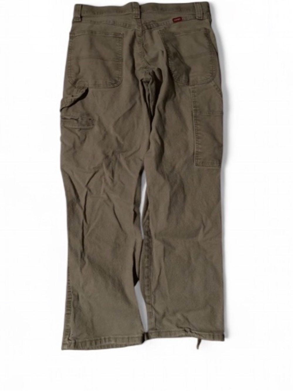 Wrangler relaxed fit beige carpenter trousers